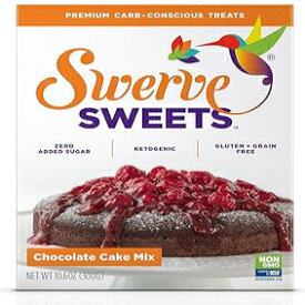、Swerve Sweets、チョコレートケーキミックス、10.6オンス , Swerve Sweets, Chocolate Cake Mix, 10.6 ounces