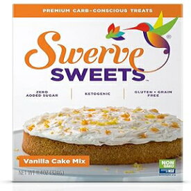 Swerve Sweets、バニラケーキミックス、11.4オンス Swerve Sweets, Vanilla Cake Mix, 11.4 ounces