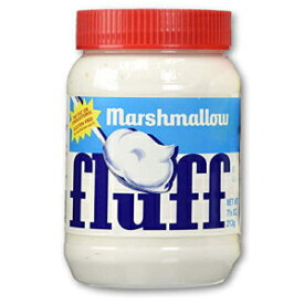 マシュマロフラフ | 伝統的なマシュマロ スプレッドとクリーム | グルテンフリー、脂肪分もコレステロールも含まない (レギュラー - クラシック、12 パック) Marshmallow Fluff | Traditional Marshmallow Spread and Crème | Gluten Free, No