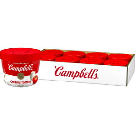 Campbell's クリーミートマトスープ、15.4 オンスの電子レンジ対応ボウル (8 個のケース) Campbell's Creamy Tomato Soup, 15.4 Oz Microwavable Bowl (Case of 8)