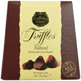 Chocmod Truffettes de France 2.2ポンド (1Kg) すべて天然トリュフ、エレガントなギフトボックス入り Chocmod Truffettes de France 2.2lbs (1Kg) All Natural Truffles in a Elegant Gift Box