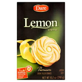 デア クッキー レモン クリーム、3 パック、10.2 オンス Dare Cookie Lemon Creme, 3-Pack, 10.2oz