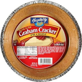 ホスピタリティ グラハム クラッカー パイ生地 3 個 Hospitality Graham Cracker Pie Crust, 3 Count