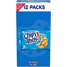 チップス、アホイ！オリジナルチョコチップクッキー スナック12個入 CHIPS AHOY! Original Chocolate Chip Cookies, 12 Snack Packs