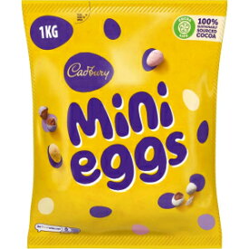 42 Ounce (Pack of 1), Cadbury Mini Eggs Milk Chocolate with Crisp Shell Candy, Easter Bag (35.27 Oz)