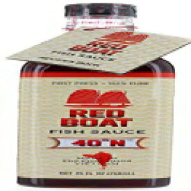 Red Boat グルテンフリー プレミアムフィッシュソース、25 FL オンス、4 個パック Red Boat Gluten Free Premium Fish Sauce, 25 FL Oz, Pack of 4