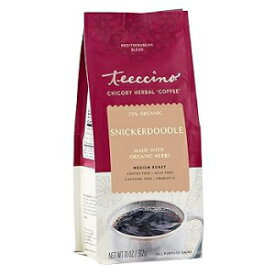 11 Ounce (Pack of 1), Snickerdoodle, Teeccino Snickerdoodle Chicory Coffee Alternative - Favorite Dessert Beverage That’s Prebiotic, Caffeine-Free & Acid Free, Medium Roast, 11 Ounce