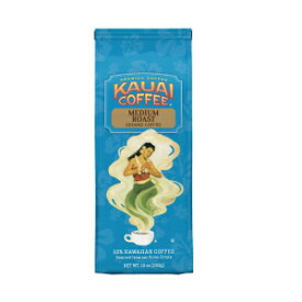 カウアイ島ハワイアングラウンドコーヒー、コロアエステートミディアムロースト（10オンス） - ハワイ最大のコーヒー生産者によるグルメアラビカコーヒー、大胆でリッチなブレンド Kauai Hawaiian Ground Coffee, Koloa Estate Medium Roast (10 Ounce) - G