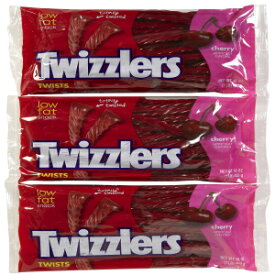 Twizzlers チェリー ツイスト バッグ - 16 オンス - 3 パック Twizzlers Cherry Twists Bag - 16 oz - 3 pk