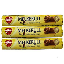 Freia ミルクチョコレートロール 2.61 オンス 3 個パック、ノルウェー製 Freia Milk Chocolate Roll 2.61 oz Pack of 3, Made in Norway
