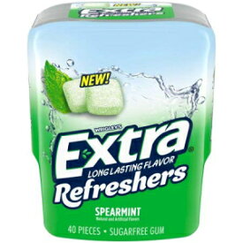 エクストラ スペアミント リフレッシャーガム (3個パック) (シュガーフリーガム) Extra Spearmint Refreshers Gum (3 pack) (sugar free gum)