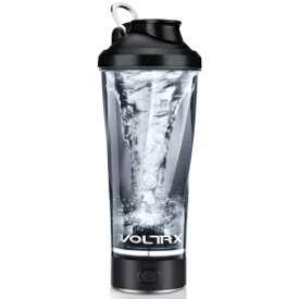 VOLTRX Premium Electric Protein Shaker Bottle, Made with Tritan - BPA Free - 24 oz Vortex Portable Mixer Cup/USB C Rechargeable Shaker Cups for Protein Shakes