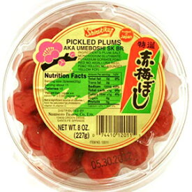 (2 個パック) 白菊梅干し別名梅干し 8 オンス。 (Pack of 2) Shirakiku Pickled Plums Aka Umeboshi 8 Oz.