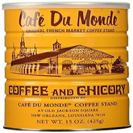 コーヒー デュ モンド 6 缶 (6 缶) - 15 オンス 缶 Half a Dozen Cans (6 Cans) of Coffee Du Monde - 15 oz. cans