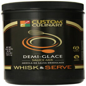 カスタム料理用泡立て器とデミグラスソースミックス、38オンス Custom Culinary Whisk and Serve Demi-Glace Sauce Mix, 38 Ounce