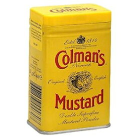 Colmans ドライマスタードパウダー (4 個パック) Colmans Dry Mustard Powder, (Pack of 4)