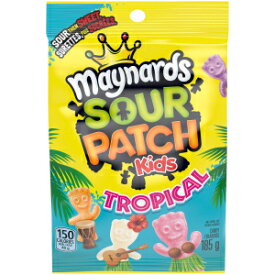 メイナーズ サワー パッチ キッズ トロピカル キャンディ、185g - {カナダから輸入} Maynards Sour Patch Kids Tropical Candy, 185g - {Imported from Canada}