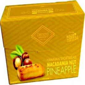 Diamond Bakery Hawaiian Shortbread Macadamia Nut Cookies, Pineapple, 4 oz.