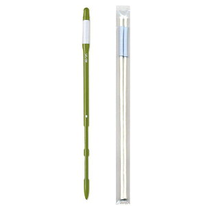 Sustee Large Refillable Insert Aqua Meter (Green) with Core Installed + 2 Additional Large Cores - Plant Moisture Sensor For Potted Plants