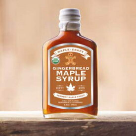 メープルクラフトフーズ ジンジャーブレッド バーモントメープルシロップ (オーガニック) Maple Craft Foods, Gingerbread Vermont Maple Syrup (Organic)