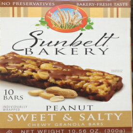 Sunbelt Bakery Peanut Sweet & Salty Chewy Granola Bars, 50-1.0 OZ Bars (5 Boxes)