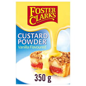 フォスタークラークス オリジナル カスタードパウダー バニラ風味 350g。 Foster Clarks Original Custard Powder - Vanilla Flavour 350g.