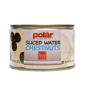 MW Polar 野菜缶詰ウォーターチェストナッツ、スライス、8オンス、(12個パック) MW Polar Canned Vegetables Water Chestnuts, Sliced, 8 Ounce, (Pack of 12)