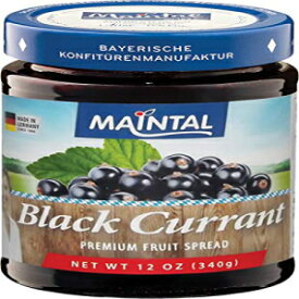 Maintal ブラックカラント プレミアム フルーツ スプレッド、12 オンス Maintal Black Currant Premium Fruit Spread, 12 Ounce