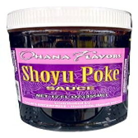 12 Fl Oz (Pack of 1), Shoyu, Ohana Flavors Hawaiian Poke Sauce (Shoyu, 12 Fluid Ounce)