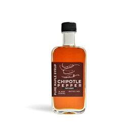 Old State Farms - スパイシーなピュアメープルシロップ - チポトレペッパー注入 - 8.4オンス - ビーガン Old State Farms - Spicy Pure Maple Syrup - Chipotle Pepper Infused - 8.4oz - Vegan