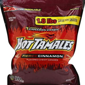 1.8 Pound (Pack of 1), Hot Tamales, Cinnamon, 28.8 Ounce