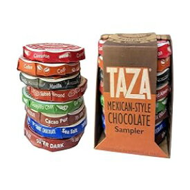8 Count, Variety Pack, Taza Chocolate Organic Mexicano Disc Stone Ground, Variety Pack, 1.35 Ounce (8 Count), Vegan