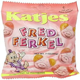 Katjes Candy、フレッド フェルケル、7 オンス バッグ Katjes Candy, Fred Ferkel, 7 Ounce Bag