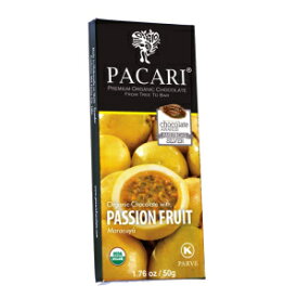 パカリ パッションフルーツ オーガニックチョコレートバー Pacari Passion Fruit Organic Chocolate Bar