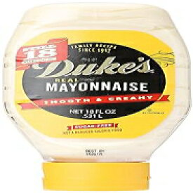 18 Fl Oz (Pack of 1), Duke's Mayonnaise Squeeze, 18 oz