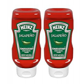 ハインツ コーシャー GF ハラペーニョ ブレンド トマト ケチャップ - 2 パック (28 オンス) Heinz Kosher GF Jalapeno Blend Tomato Ketchup - 2 Pk (28 oz)