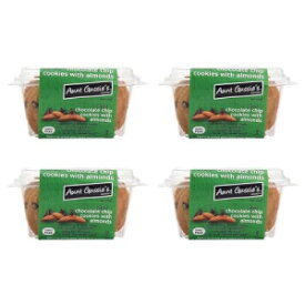 Aunt Gussie's - Spelt Sugar Free Chocolate Chip Cookies with Almonds - 4 pack
