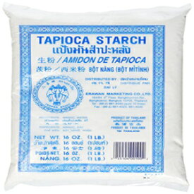 タピオカスターチパウダー 16オンス (1パック) Tapioca Starch Powder 16 Oz (Pack of 1)