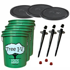 Tree I-V 3-pk Fill & Haul Root Feeder | Plug & Lid for Remote Trees