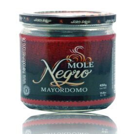 モーレ ネグロ マヨールドモ 450 gr (ブラック メキシカン モール ソース) (1) Mole Negro Mayordomo 450 gr (Black Mexican Mole Sauce) (1)