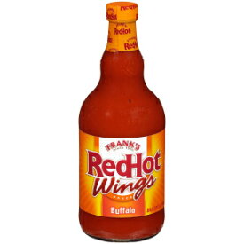 Frank's RedHot Buffalo Wings Hot Sauce, 23 fl oz (Pack of 6)