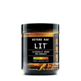 Beyond Raw LIT - Gummy Worm, NET WT 14.9 oz (423G)