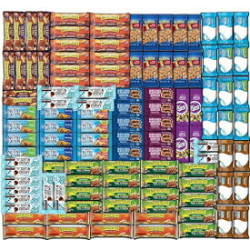 BLUE RIBBON, Healthy Snacks Care Package Snack Box Grab And Go Variety Pack 120 Count Office Snacks School Lunches Meetings Gift Basket for Any Occasion