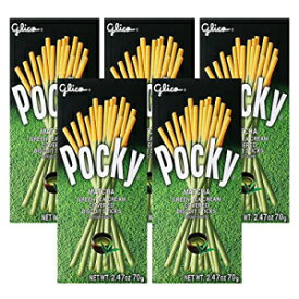 【5個入】グリコ ポッキー抹茶 70g×5本 スティックビスケット [ 5 Packs ] Glico Pocky Matcha Green Tea 70g x 5 Biscuit Stick