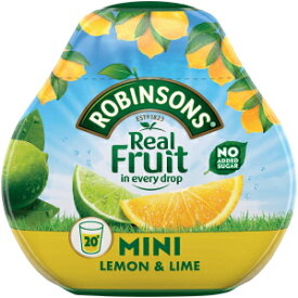 ロビンソンズ スカッシュ レモン & ライム 砂糖無添加 - 66ml (2.23fl oz) Robinsons Squash'd Lemon & Lime No Added Sugar - 66ml (2.23fl oz)