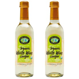 Napa Valley Naturals オーガニック白ワインビネガー、12.7 オンス (2 パック) Napa Valley Naturals Organic White Wine Vinegar, 12.7 Ounce (2-Pack)