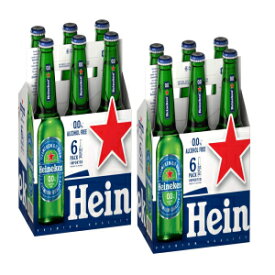 モルト飲料 ハイネケン 0.0 ノンアルコール ビール ガラス瓶 12 個パック 11oz/331ML Malt Beverage Heineken 0.0 Non Alcoholic Beer Pack of 12 Glass Bottles 11oz/331ML هينيكن بيرة بدون كحول