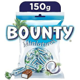 5.29 Ounce (Pack of 1), Milk Chocolate, Bounty 1 Miniatures, 150G