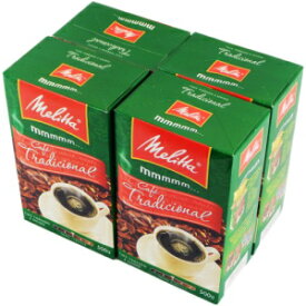 Melitta - トラディショナル ロースト コーヒー - 17.6 オンス (04 パック) | メリタ カフェ トラド エ モイド トラディショナル - 500g Melitta - Traditional Roasted Coffee - 17.6 oz (PACK OF 04) | Melitta Café Torrado e