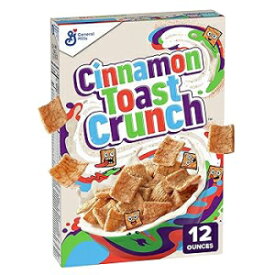 12 Ounce (Pack of 1), Original Cinnamon Toast Crunch Breakfast Cereal, 12 OZ Cereal Box